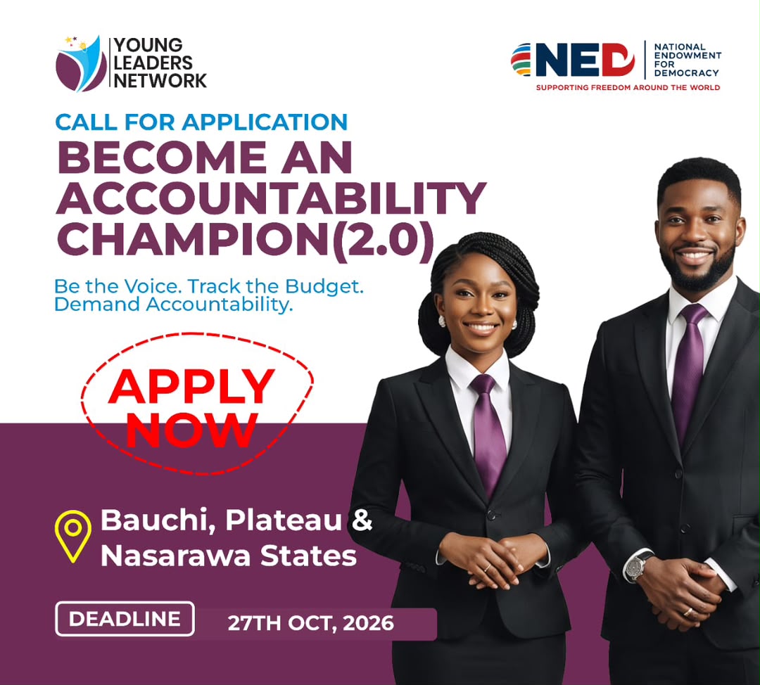 Call for Applications – Accountability Champions